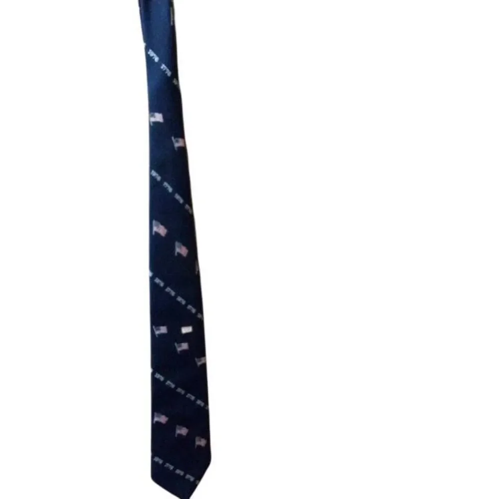 Rare Vintage Bicentennial Nudie Girl Handpainted Tie